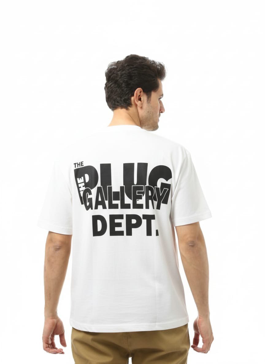 تيشيرت أبيض مطبوع بتصميم كرتوني عصري – قطن مريح وخفيف