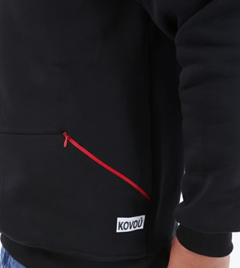 K01 — Equal 2 Hoodie (Crimson Red)