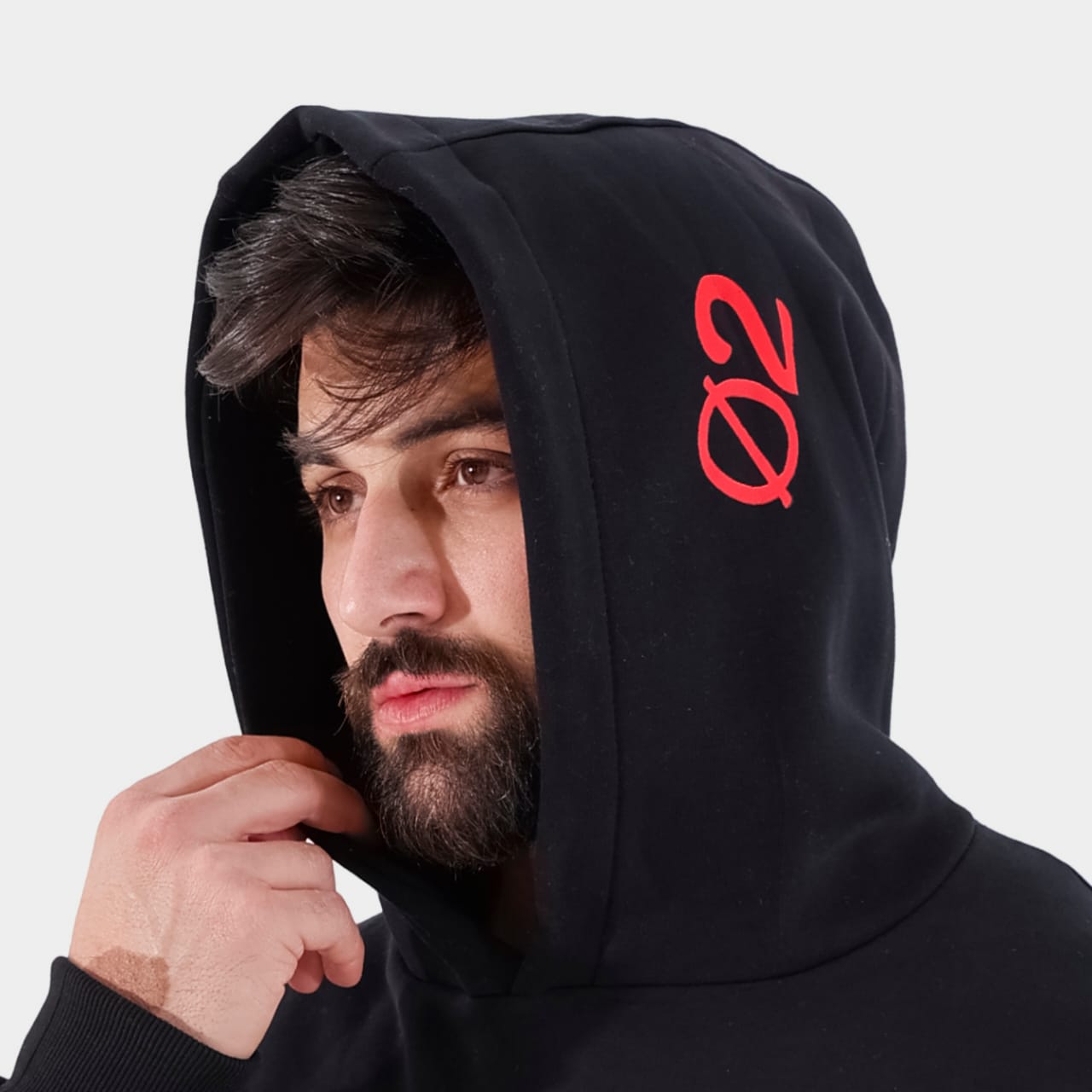 K01 — Equal 2 Hoodie (Crimson Red)